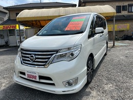 日産 セレナ 2.0 ハイウェイスター Vエアロモード+Safety S-HYBRID 純正ナビTV/後席モニター/全方位カメラ