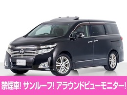 日産 エルグランド 3.5 VIP 禁煙車/黒本革/サンルーフ/全周囲カメラ