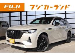 マツダ CX-60 3.3 XDハイブリッド エクスクルーシブ スポーツ ディーゼルターボ 4WD デモカーアップ ナビ シースルービュー