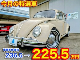 フォルクスワーゲン タイプI メッキパーツ付き　リヤラック付き　MT車 ホワイトリボンタイヤ
