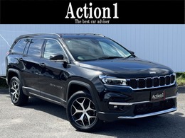 ジープ コマンダー リミテッド ディーゼルターボ 4WD ナビ　全方位カメラ　黒革　パワーバック