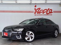 アウディ A4 40 TFSI マイスターシュトュック Sラインパッケージ サンルーフ　マトリクスLEDヘッドライト