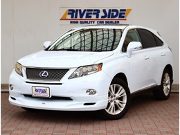 レクサス RXハイブリッド 450h バージョンL 4WD LXモードエアロ黒革エアーシートサンルーフ