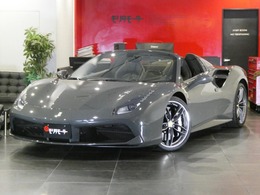 フェラーリ 488スパイダー F1 DCT 走行0.9万km OP1037 内外装カーボンOP ヒス