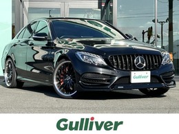 メルセデス・ベンツ Cクラス C180 アバンギャルド AMGライン BRABUSフロントリップ/黒レザーシート/ナビ