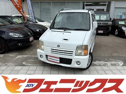スズキ ワゴンR 660 RS 4WD ターボ　革巻ハンドル　ETC　オーディオ