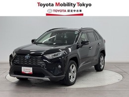 トヨタ RAV4 2.5 ハイブリッド G E-Four 4WD ICS TCナビ 全周モニタ 合皮温シート LED