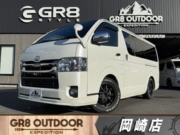 トヨタ ハイエースバン 2.8 スーパーGL ダークプライムII ロングボディ ディーゼルターボ ローダウン/17inアルミ/ベッドキット/床張