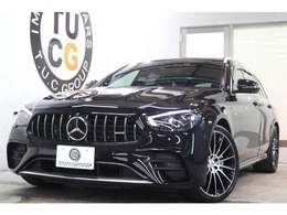 メルセデスAMG Eクラスワゴン E53 4マチックプラス (ISG搭載モデル) 4WD EXC/RSP 後期 黒本革 SR HUD ナビTV2年保証