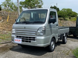 スズキ キャリイ 660 KCエアコン・パワステ農繁 スズキ セーフティ サポート非装着車 3方開 4WD 届出済未使用車 5MT デフロック キーレス