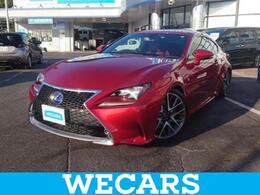 レクサス RC 300h Fスポーツ 新品タイヤ/サンルーフ/純正 SDナビ/シート