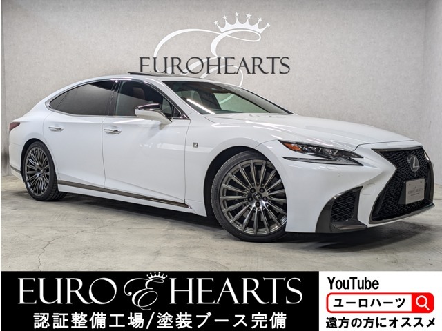 TRD鍛造21インチAW 新品タイヤ　ムーンルーフ　デジタルインナーミラー　赤革　三眼LEDヘッドライト　レーンチェンジアシスト 　レクサスセーフティーセンス＋A　360度カメラ　　HUD　BSM