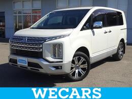 三菱 デリカD：5 2.2 P ディーゼルターボ 4WD 純正 10インチ SDナビ/衝突安全装置/両側電