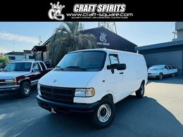 ダッジ ラムバン パネルバン　ログハウス キャンピングカー　フルフラットシート