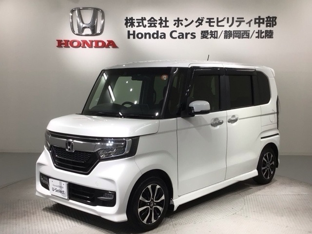 全国納車可　第三者機関証明書付　最長5年保証　ワンオ-ナ-　ナビVXM-195VFi　TV　Rカメラ　CD録音　BTオ-ディオ　DVD　ドラレコ装備のN-BOXカスタム　G　EXホンダセンシング入庫！