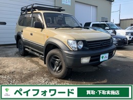 トヨタ ランドクルーザープラド 3.4 TX 4WD ベージュカラー　キーレス　本州仕入　丸目