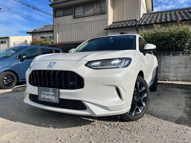 当社試乗車UP　ZR-Vです。令和6年9月初度登録。もちろん禁煙、無事故の良質な車です。新車ご検討の方もぜひご一考ください！