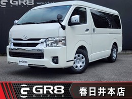 トヨタ ハイエース 2.7 GL ロング ミドルルーフ 新車未登録 大型ナビ ベッドキット 床張り
