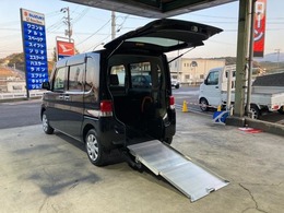 ダイハツ タント 660 フレンドシップ スローパー リヤシート付仕様 車椅子仕様　後退防止ベルト