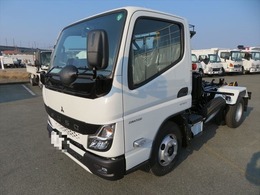三菱ふそう キャンター 2t脱着装置付コンテナ車 (登録済未使用車) 新明和製　4ナンバー