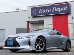 レクサス LC 500 Lパッケージ 後期 1オナ 茶革SR ベンチ＆ヒータS マクレ