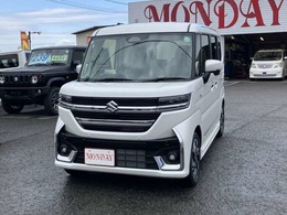 スズキ スペーシア 660 カスタム ハイブリッド XS 新車　用品5点付　工賃不要　フルセグナビ
