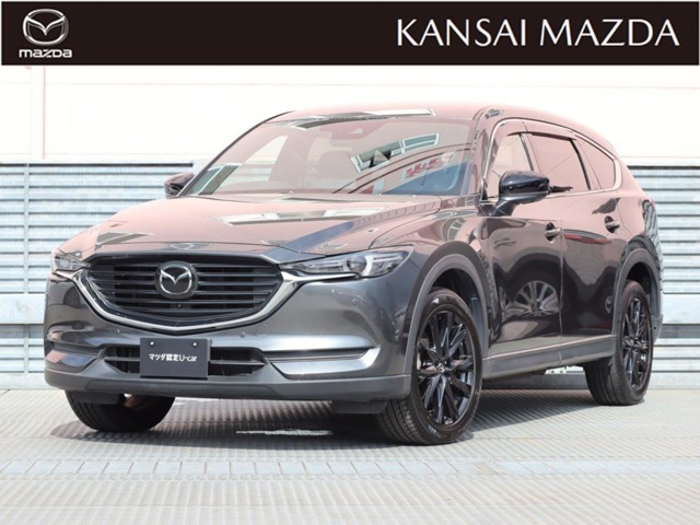 令和3年式 CX-8 XDブラックトーンエディション 7人乗り マツダ認定中古車 衝突被害軽減ブレーキ コネクティッドサービス 360°ビューモニター 運転席助手席シートヒーター ETC車載器