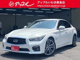 日産 スカイライン 3.5 350GT ハイブリッド タイプP 純正ナビ　フルセグ　全方位モニター