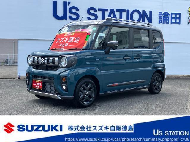 スペーシア入荷しました！ ギアハイブリッドXZ　9インチナビ・全方位カメラ装着車です！