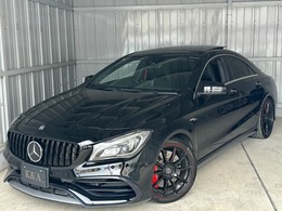 メルセデスAMG CLAクラス CLA 45 4マチック 4WD 1年距離無制限保証/パノラマSR/18AW/黒本革
