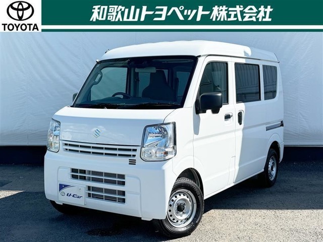 広々としたインテリアが特徴の「スズキ　エブリィワゴン」です！車中泊もできるアウトドアにぴったりの一台です。