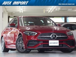 メルセデス・ベンツ Cクラス C200 アバンギャルド AMGライン (ISG搭載モデル) ベーシックP 黒半革 MBUX ARナビ Rアクスル