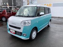 ダイハツ ムーヴキャンバス 660 ストライプス G インパネシフト　プッシュスタートスイッチ