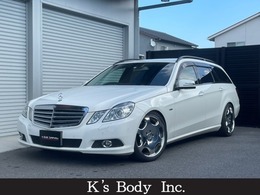 メルセデス・ベンツ Eクラスワゴン E250 CGI ブルーエフィシェンシー カールソン19アルミ　ZSS車高調