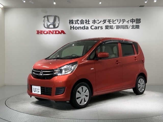 全国納車可 第三者機関証明書付 1年保証 ナビ TV Rカメラ シ-トヒ-タ- ETC 横滑り防止 キ-レス 整備記録簿 ドアバイザ- ベンチシ-ト Wエアバッグ装備の三菱のeKワゴン E入庫！