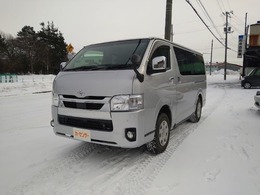 トヨタ ハイエースバン 2.8 スーパーGL ロング ディーゼルターボ 4WD ナビ　TV　ETC　Bカメラ　100Vコンセント