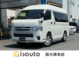 トヨタ ハイエースバン 2.0 ウェルキャブ Fタイプ ロング 福祉車両・5モデル・8人+車椅子2基・6速AT