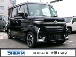 スズキ スペーシア 660 カスタム ハイブリッド XSターボ スズキ保証付　軽自動車　デュアルセンサー