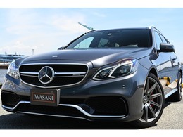 AMG Eクラスワゴン E63 S 4マチック 4WD 法人1オナ禁煙特注色パノラマRヤナセ整備W2
