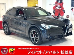 アルファ　ロメオ ステルヴィオ 2.2 ターボ ディーゼル Q4 スポーツパッケージ 4WD 1オーナー ACC 赤革＆ヒーター 純正ナビTV