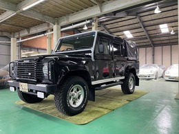 ランドローバー ディフェンダー 110SW ディーゼルターボ 4WD 50台限定車ピックアップBLACK 保証書 D車