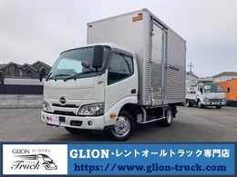 日野自動車 デュトロ 2t積・6MT・アルミバン・衝突軽減ブレーキ Bカメラ・サイド扉