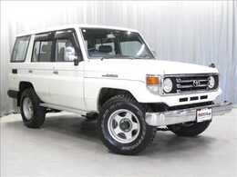 トヨタ ランドクルーザー70 4.2 LX ディーゼル 4WD 純正ホワイト　マッドタイヤ　本州仕入