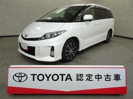 トヨタ エスティマ 2.4 アエラス サイドリフトアップシート装着車 両側電動ドア　Wエアコン　ウォークスルー