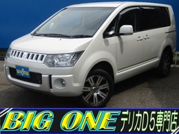 三菱 デリカD：5 2.2 D パワーパッケージ ディーゼルターボ 4WD 彩速ナビ両パワ1オナETCシートヒーター