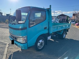 日野自動車 デュトロ 4WDダンプ ワンオーナー スタッドレス 記録簿 距離浅 ETC