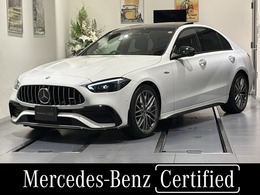 メルセデスAMG Cクラス C43 4マチック (BSG搭載モデル) 4WD MP202401 ワンオーナー パノラマ 本革　新車保証継承