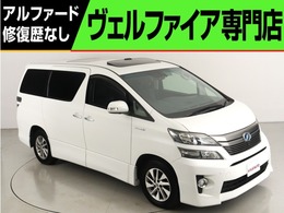 トヨタ ヴェルファイアハイブリッド 2.4 ZR Gエディション 4WD (禁煙)(黒本革電動シート)(サンルーフ)(全