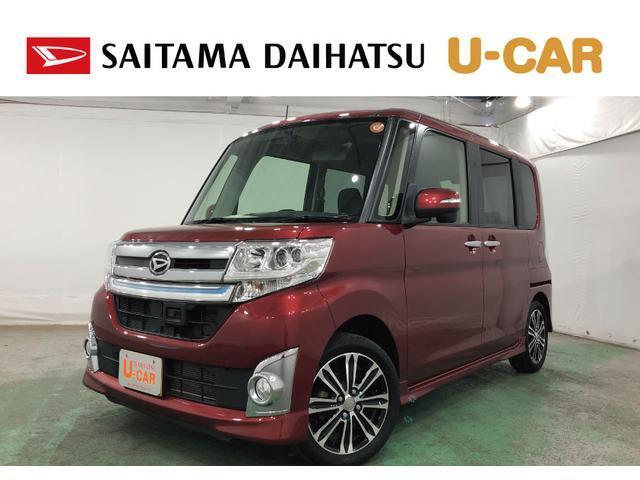 平成27年式　走行距離29995キロ　タントカスタム入荷しました♪　ナビからドラレコ、純正カーペットマットなど乗り出しにあると便利な装備が揃った一台です♪ぜひ見ていってください（＾＿＾）/