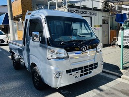 ダイハツ ハイゼットトラック 660 ジャンボ 3方開 4WD TVナビ/ETC/カスタムアルミホイール/フォグ